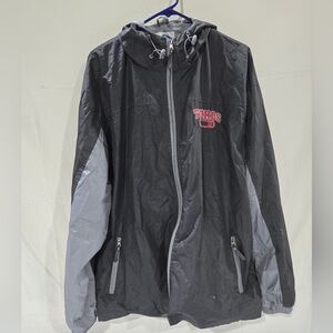 Rain Coat 2XLarge XXL Tuscan Toros SF Hoodie Jacket Men Windbreaker by Ohiopyle